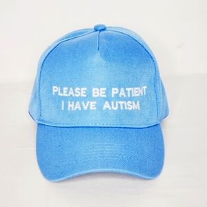 Please Be Patient I Have Autism Youth Cap